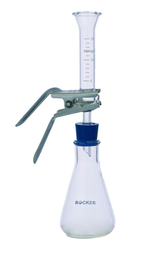 Microanalysis set filterholder VF5 glass, Ø25mm, 15ml with receiver flask 125ml