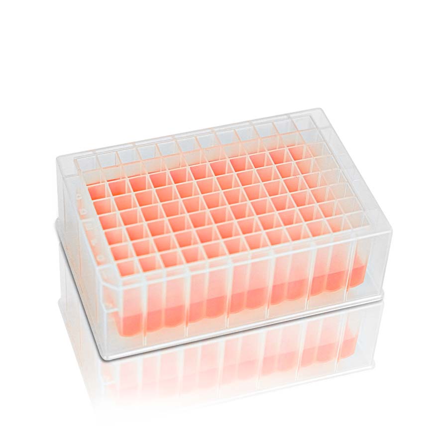 2.3mL Deep Well Plate‚ 96-Well‚ Square Well‚ V Bottom‚ Non-Sterile
5pieces/bag‚ 10bags/carton
