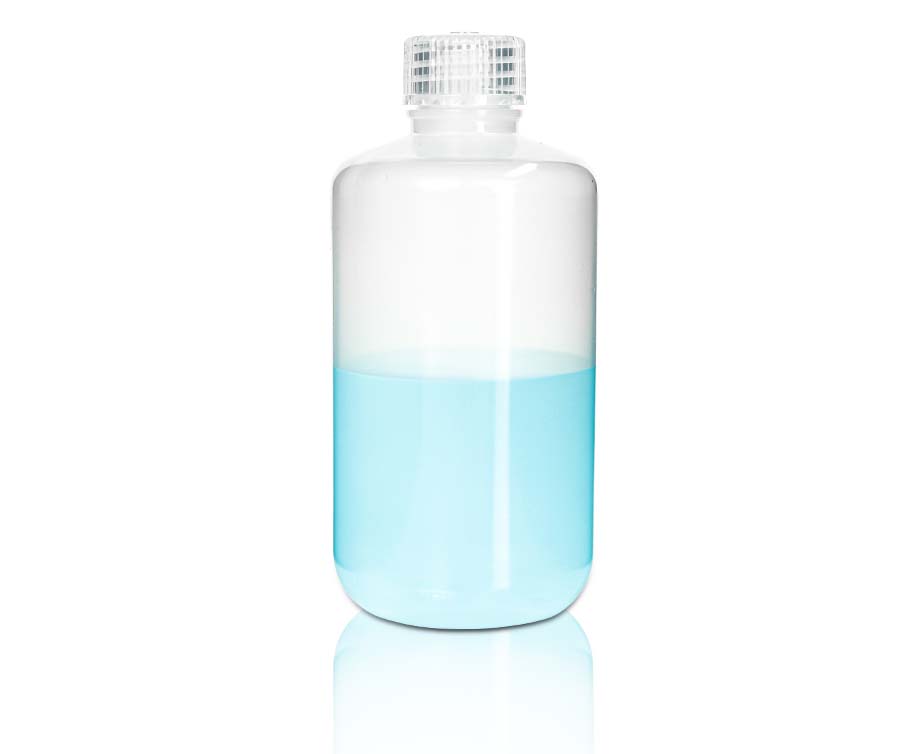 250mL PP Reagenzienflasche und Kappe' Schmale Mündung' Transluzent' Unsteril20Stück/Beutel' 10Beutel/Karton