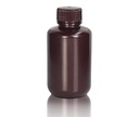 125mL PP Reagenzienflasche und Kappe' Schmale Mündung' Bernstein' Nicht steril25 Stück/Beutel' 10Beutel/Karton