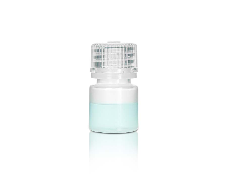 8mL PP Reagenzienflasche und Kappe' Weithals' Transluzent' Unsteril100Stück/Beutel' 10Beutel/Karton
