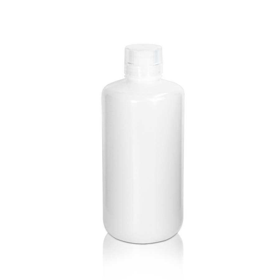 250mL HDPE-Reagenzienflasche und Deckel' Enghals' Natürlich' Unsteril20Stück/Beutel' 10Beutel/Karton
