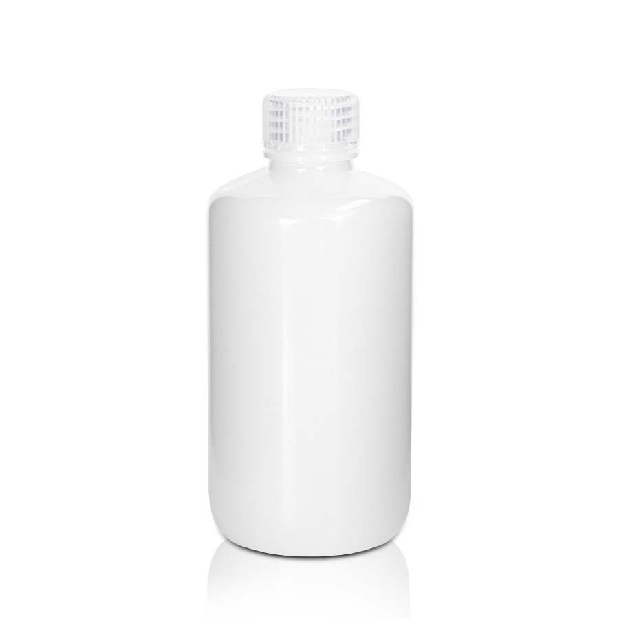 500mL HDPE-Reagenzienflasche und Deckel' Enghals' Natürlich' Unsteril10Stück/Beutel' 10Beutel/Karton