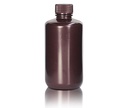 250mL HDPE-Reagenzienflasche und Deckel' Enghals' Bernstein' Unsteril20Stück/Beutel' 10Beutel/Karton
