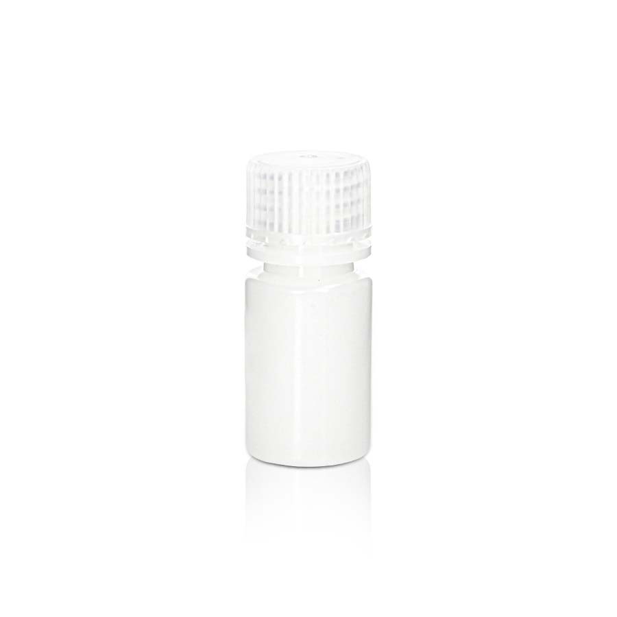 15 mL HDPE Reagent Bottle and Cap‚ Wide M outh‚ Natural‚ Non-Sterile
100pieces/bag‚ 10bags/carton