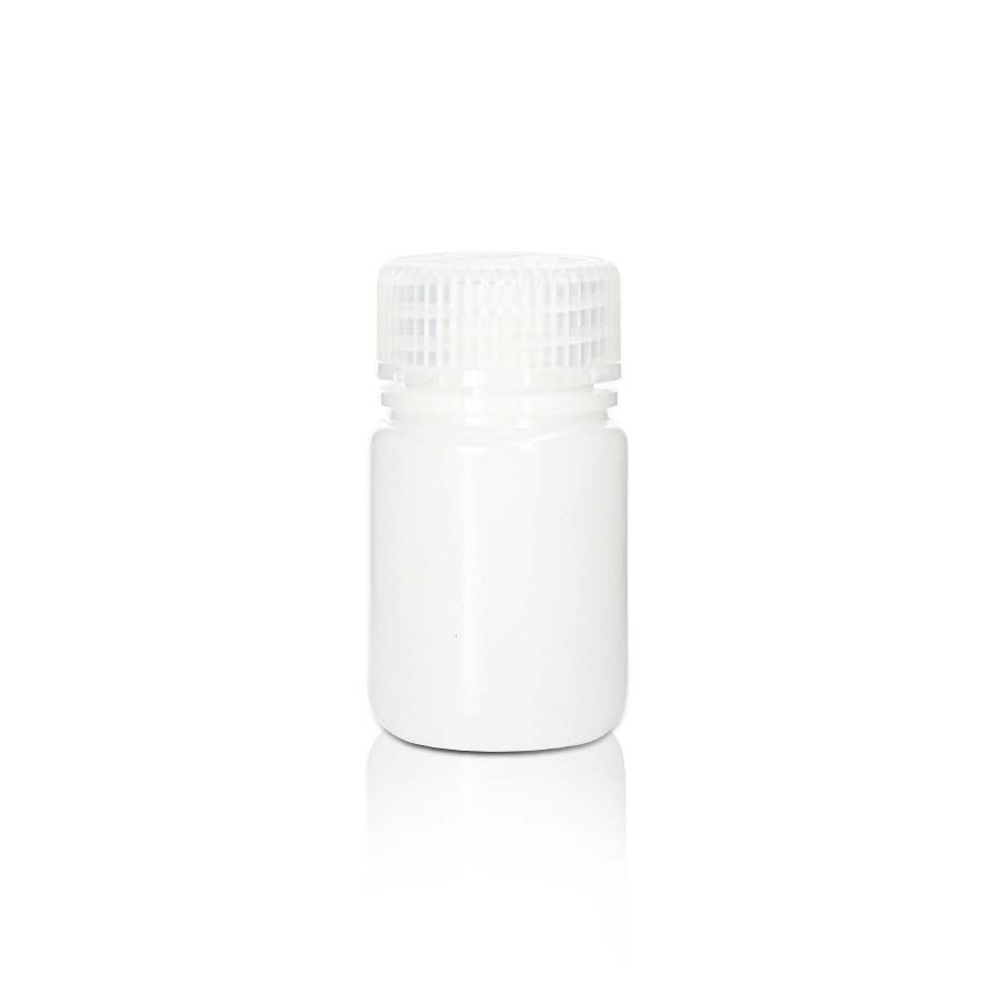 30 ml HDPE Reagent Bottle and Cap‚ Wide M outh‚ Natural‚ Non-Sterile
100pieces/bag‚ 10bags/carton