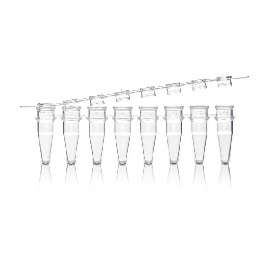 0.2 mL 8-Strip Clear PCR Tube with 8-Strip Clear Domed Cap‚ Non-Sterile
125strips/bag‚ 1bag/pack‚ 10 packs/carton