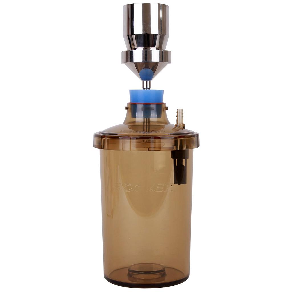 Stainlesssteal filtrationset LF32 complete Stainlessstealfunnel and PC waste flask (Spin-lock)
