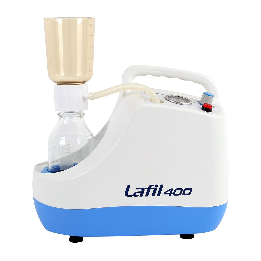 Absaugsystem / Vakuumfiltrationssystem Lafil 400 230V mit 500ml PES-Filterhalterset LF5a Vakuum-Filtrationssystem