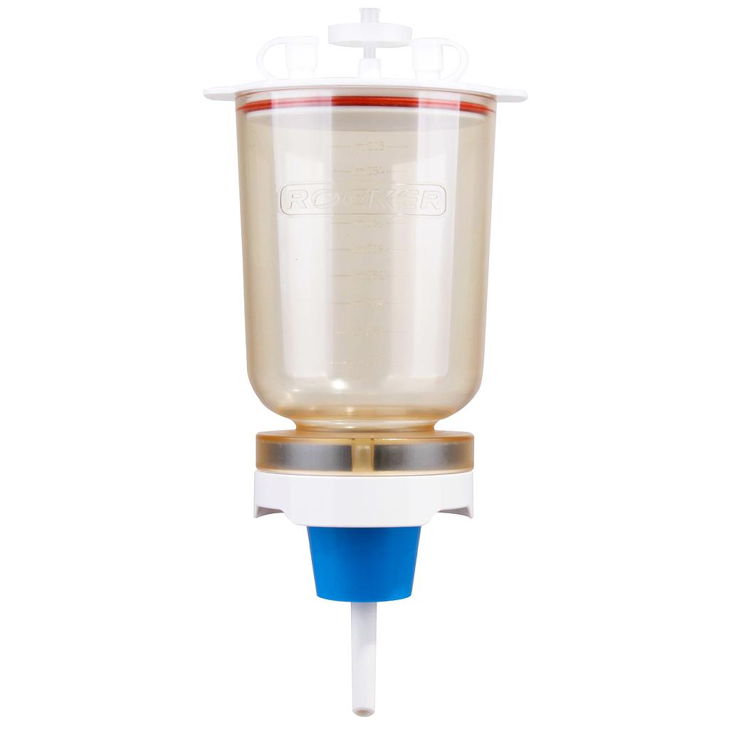 Magnetischer PES-Filterhalter MF5a: magnetischer PES-Trichter 500ml 47mm (Graduierung 50ml, kurzer Stiel)