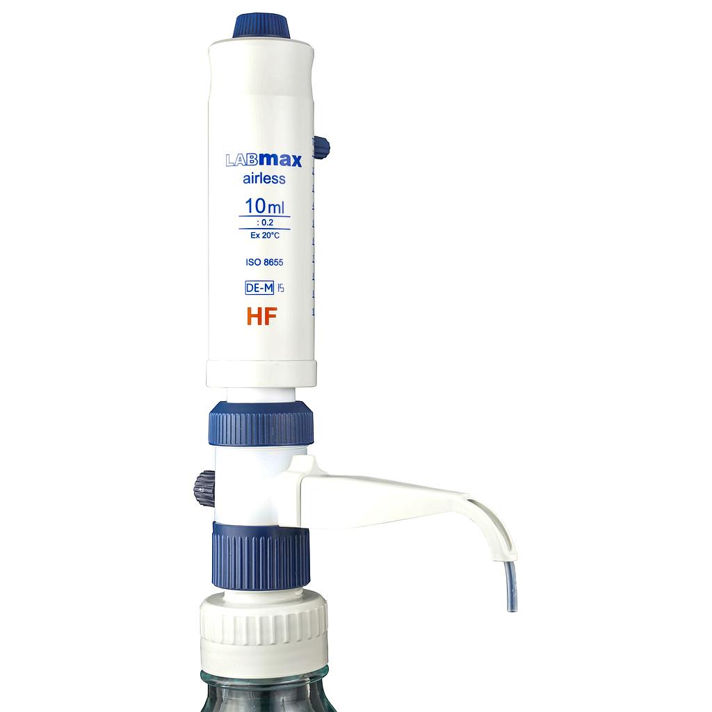  Bottle-top dispenser Labmax airless HF, 1.0-10.0ml