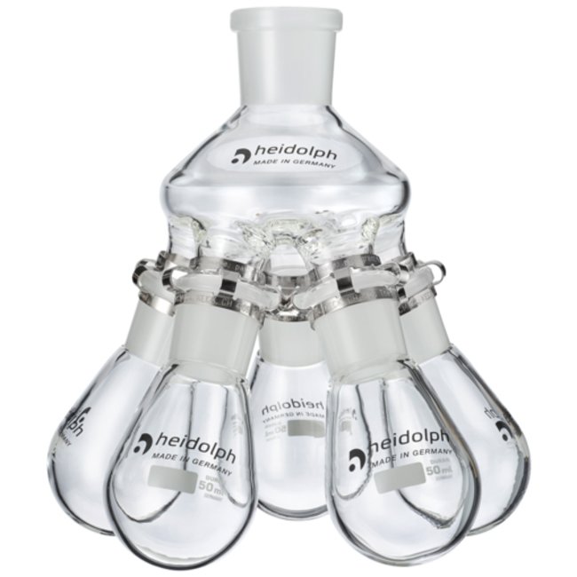 Heidolph Kolbenspinne kpl. NS29 5x50ml 