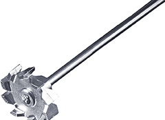 Radial-Flow impeller TR 21 (AISI 316Ti)
