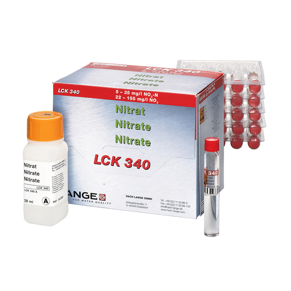 Hach LCK340 Nitrat Küvetten-Test 5-35 mg/L NO3-N