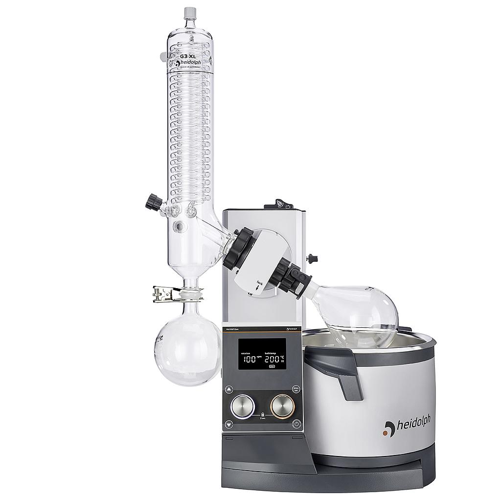 Hei-VAP Core - hand lift model with coated G3 XL vertical glassware