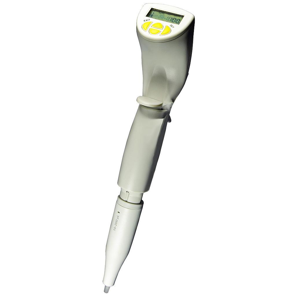 Microliter pipette WITOPET EP200 digital, 10-200 µl
