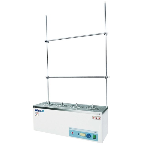 [DH.WEB01004] Reihenwasserbad WEB-4 Extraktionswasserbad 4 Plätze bis 100°C ±0,2°C
