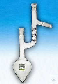 [0 786 100] (0 786 100) Spitzkolben nach Claisen-Vigreux,  100 ml, MH NS 14/23, SH NS 14/23    