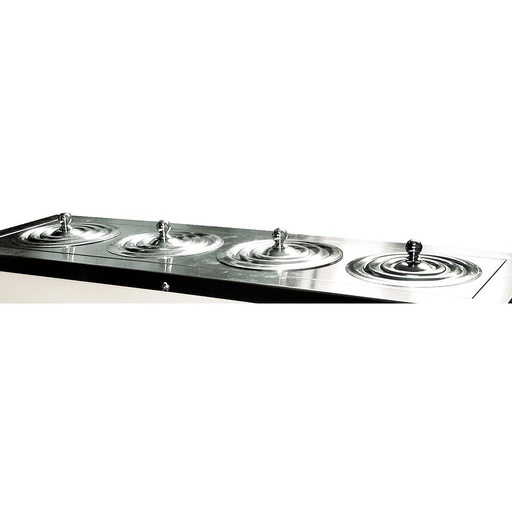 [DH.WEB11000] Lid with concentric ring cover set, EBC100, stainless steel, for all WEB models