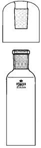 [2 910 100] SAMPLING BOTTLE, 125 ML WITH GROUND CAP,  FOR MERCK WATER ANALYSIS  