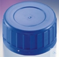[5 899 060] (5 899 060) Originalitäts rschluss PP, blau  für Vierkantflaschen 1000 ml, Weithals, GL 60      