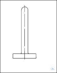 [2 368 017] (2 368 017) Nutschenglätter  70 x 154 mm  Plattenhöhe 14mm, Boro 3.3