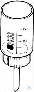 [2 387 003] (2 387 003) Schraubfilter 1000 ml, mit Trichter,  Aufsatz, 2 Dichtungen, ohne Filter-  platte, Filterplatten-Durchm. 90 mm,  Gew. 95 mm