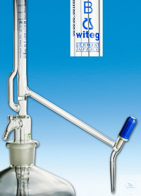 [3 104 905] (3 104 905) PELLETBUERETTEN,DIN-B,  100 ML:0,2 OHNE ZWISCHENHAHN  SEITL.  VENTILHAHN,MIT PTFE  SPINDEL,BRAUNGLAS,MIT 2 LTR.  VORRATSFLASCHE, OHNE DRUCKBALL    