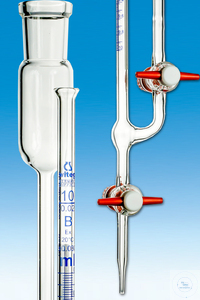 [3 352 013] (3 352 013) Mikrobüretten nach Bang, DIN-B,  NS-PTFE-Küken, Strichteilung,  mit Hähnen, 1 ml    