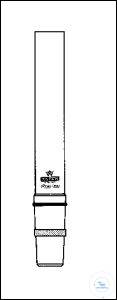 [0 121 014] Kern, FCH-V (für Hochvakuum), m. Verlängerung  PRECISO, NS 14/23, Ø:12 mm, L:120 mm, W.St.:1,5 mm    