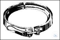 [0 135 100] (0 135 100) Planflansch-Schnellverschluss,  DN 100, V2A-Stahl