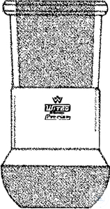 [0 530 029] (0 530 029) Übergangsstück von Kugelschliff-Kugel  auf NS-Hülse, Kugel S 29/15, Hülse NS 19/26