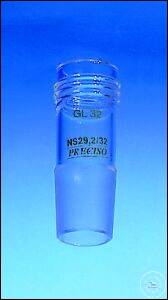 [0 550 014] (0 550 014) Schraubverbindung mit Kern NS 34/35, GL 18,  SVS-Gewindeübergangsstück, nur Glasteil,  DIN 12257