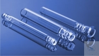 [2 865 003] Connection tubes, straight, with serrated ends,   made from DURAN tubing, borosilicate glass  d: 9mm, length: 115 mm, wall thickness: 1,5 mm