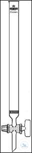[2 129 002] (2 129 002) Chromatographiesäulen, einfach, NS-Hahn,  m. massiven Küken, eingeschm., Fritte P0,  15 x 200 mm, 35 ml, B: 2,5 mm
