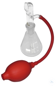 [2 147 000] (2 147 000) Zerstäuber für die Chromatographie,  mit Erlenmeyerkolben 100 ml, NS 19/26,  mit Gummidruckball