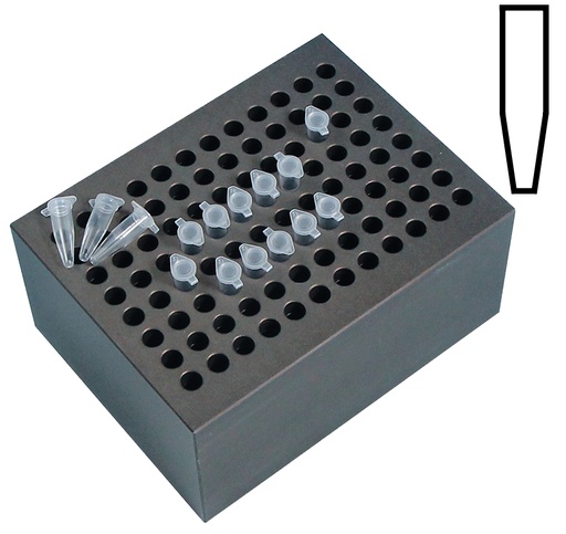 [DH.WHB510596] Heizblock, Typ BLC596, 96 Plätze, für PCR-Röhrchen 0,2 ml