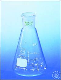 [0 622 500] (0 622 500) Erlenmeyer-Kolben, 500 ml,  NS 29/32, 105 x 170 mm,  DIN 12387,    