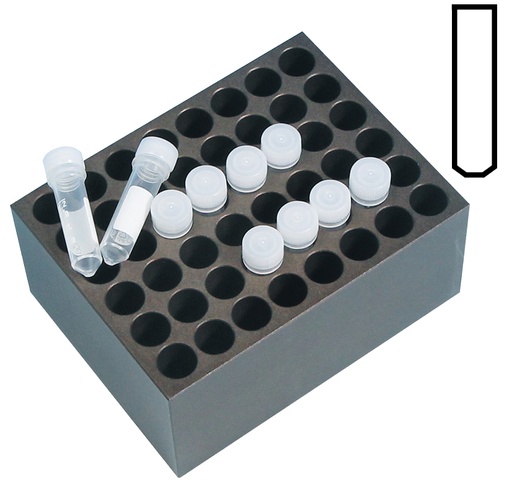 [DH.WHB521248] Heizblock, Typ BLT248, 48 Plätze, für Röhrchen Ø 12 mm