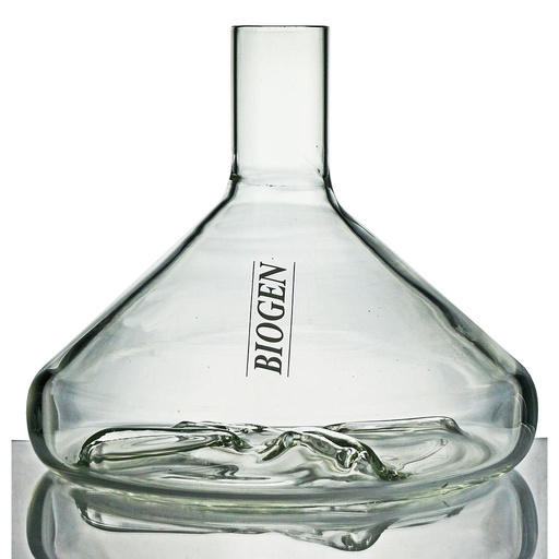 [5 568 100] (5 568 100) Kulturkolben nach Fernbach, 1800 ml,  mit 4 Schikanen im Boden, Hals gerade,    