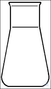 [8 605 250] (8 605 250) ERLENMEYER-KOLBEN, WEITHALS,AUS QUARZ,  MIT BÖRDELRAND,DIN 12385,250 ML,85X140 MM