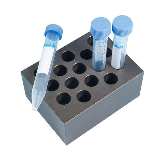 [DH.WHB531515] Heating Block, Type BLC515, 15 holes for 15 ml conical tubes
