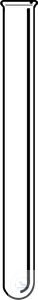 [4 902 005] Reagenzgläser, runder Boden, 14 x 130 mm,  Bördelrand, Fiolax,  Pack = 100 Stück