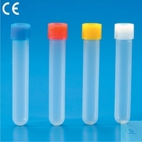 [5 464 000] Reagenzröhrchen, 15 ml, 16 x 100 mm, PP,  Schraubverschlusskappe, Rundboden,    Pack = 1000 Stück