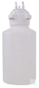 [00829 167200-50] PP-Auffanggefäß 2000ml graduiert, Abdeckung mit Ansaugteil, 1/4 inch (6.5mm)