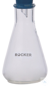 [00829 167250-05] Receiver flask 125ml, borosilicate glass for VF5/8