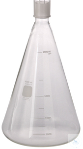 [00829 167250-06] Receiver flask 4000ml, borosilicate glass for VF10