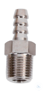 [00829 167300-23] Schlauchverbinder 3/16 inch, 4.8mm, 1/8PT, für alle Vakuumpumpen, aus Messing