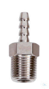 [00829 167300-24] Hose barb 1/8 inch, 3.2mm, 1/8PT,   for alle vacuum pumps, made of brass 