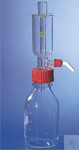 [2 990 111] (2 990 111) Küvettenwascher nach Swiegot,  500 ml, GL 45, einfach für 100 ml Reinigungsmittel,   komplett mit Laborflasche, autoklavierbar    ** das Ansaugrohr so tief wie möglich **